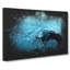 Splash of Water in a Lake - Wrapped Canvas-56637203