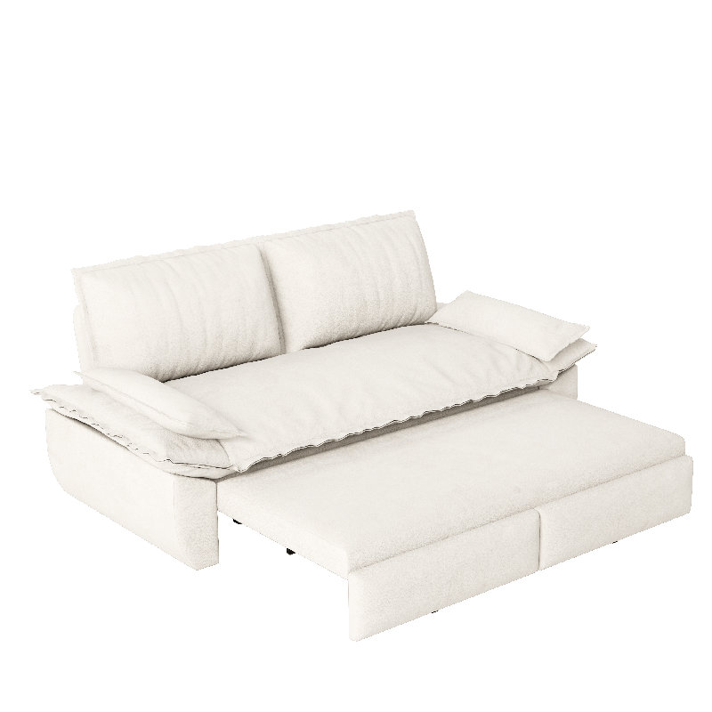 Canapé-lit escamotable, Beige