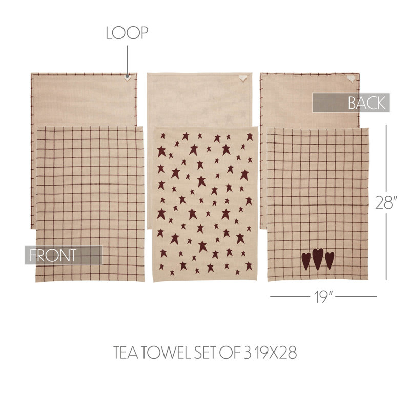 Laga Plaid Tea Towel Kitchen Towel