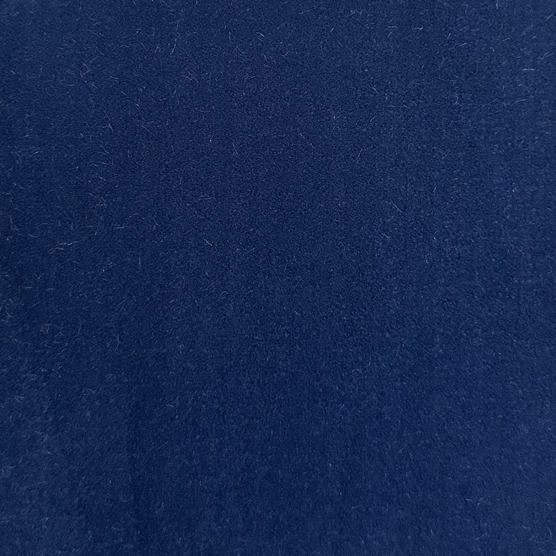 Mohair Fabric | Solid Faux Mohair Fabric | Color Sapphire, Sapphire