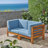 Slaytonvilley 30.25'' Wide Patio Sofa with Cushions-1245268817