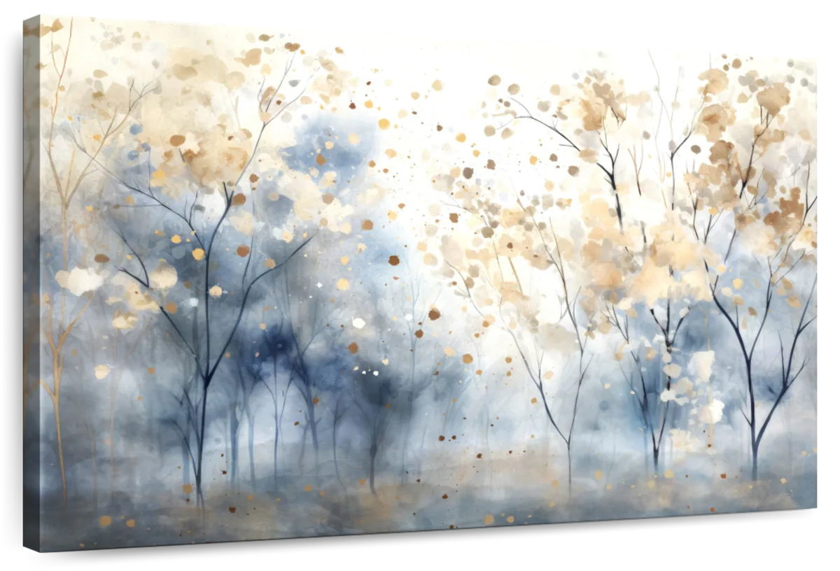 Millwood Pines Speckled Blue Forest II - Wayfair Canada