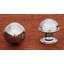 CK Series 1 1/16" Diameter Mushroom Knob-12829842