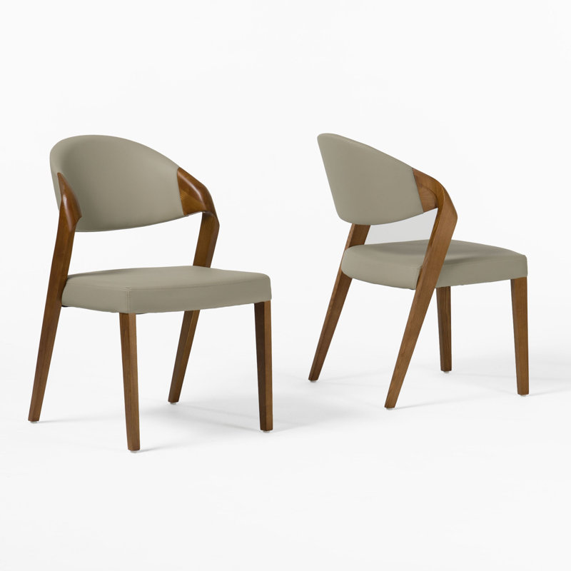 Bratislav Mid-Century Dining Chair, Walnut