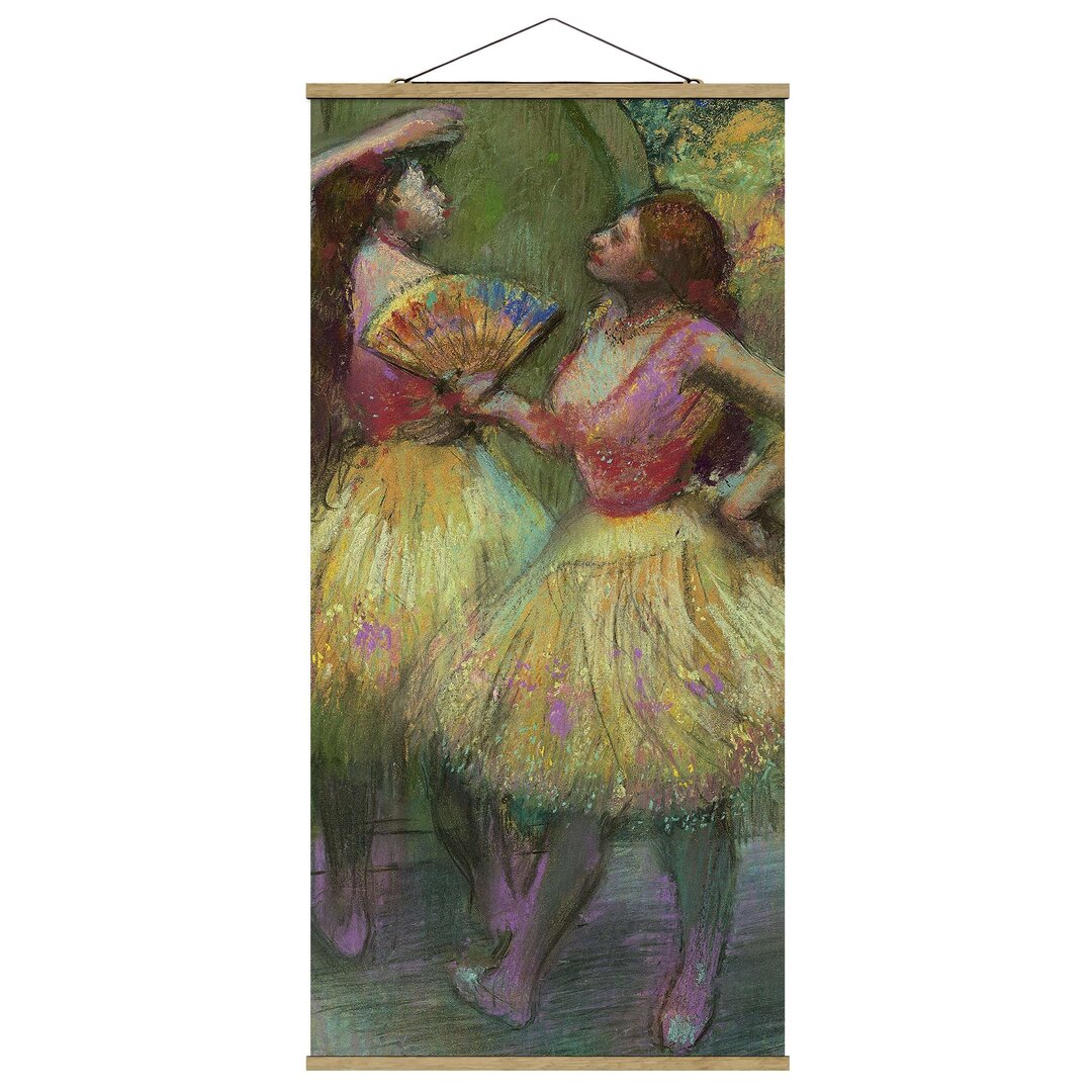 Kunstdruck Zwei Tänzerinnen von Edgar Degas