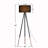 Doiron 59'' Black Tripod Floor Lamp
