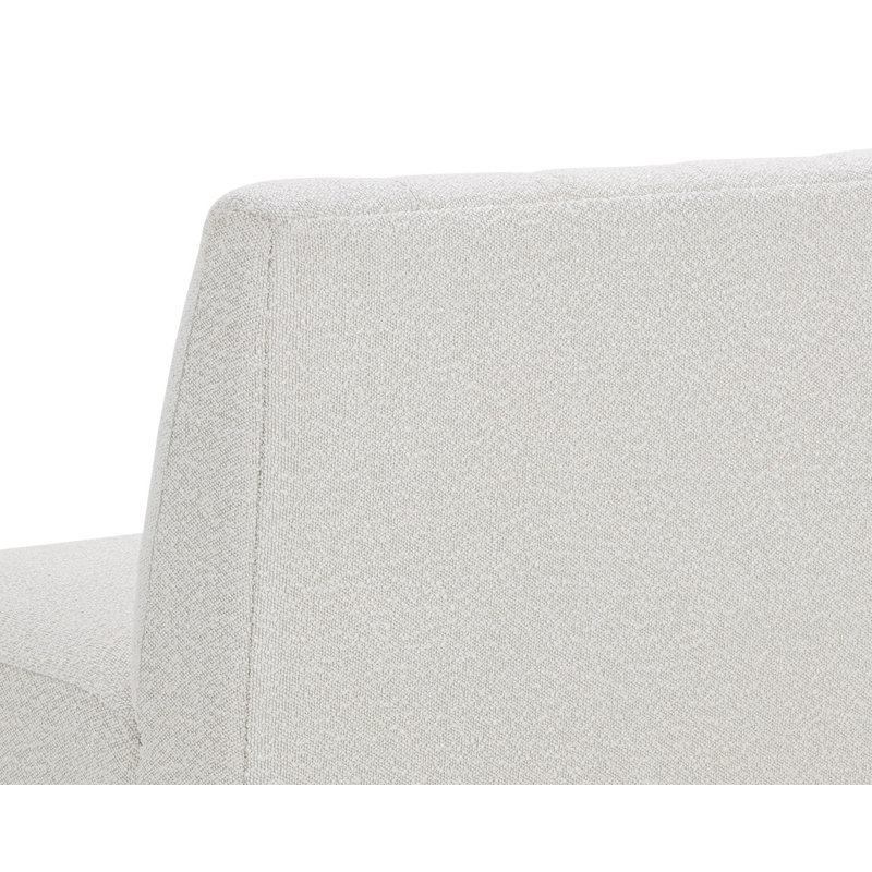 KOSOVO Upholstered Bench, White