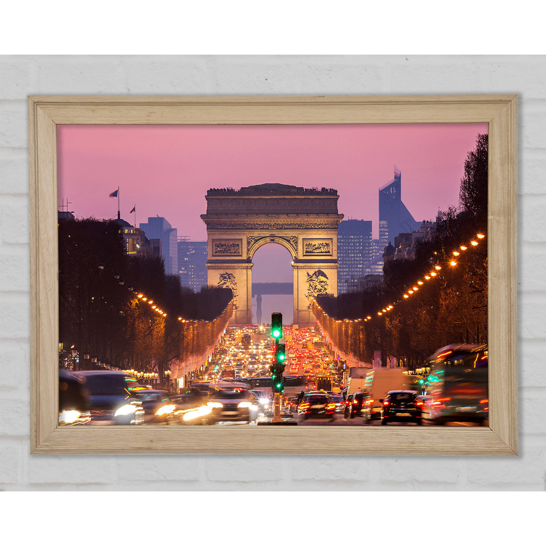 Arc De Triomphe 6 - Einzelner Bilderrahmen Kunstdrucke