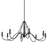 8 - Light Steel Dimmable Chandelier-70048104-70048105