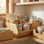 Bosonohy Bamboo Makeup Organiser