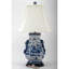 Lampe de table en porcelaine peinte à la main Willow Blue