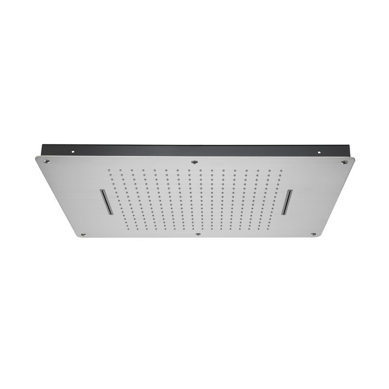 Pomme de douche fixe 2,5 GPM GPM, Nickel brossé