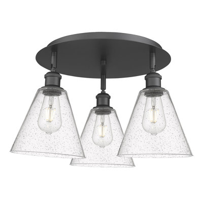 Berek Glass Flush Mount