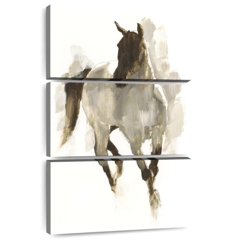 Brampt Rustic Horse I, 38" H x 24" W