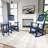 3-Piece Rocking Chair Set With Coffee Table-1094930627