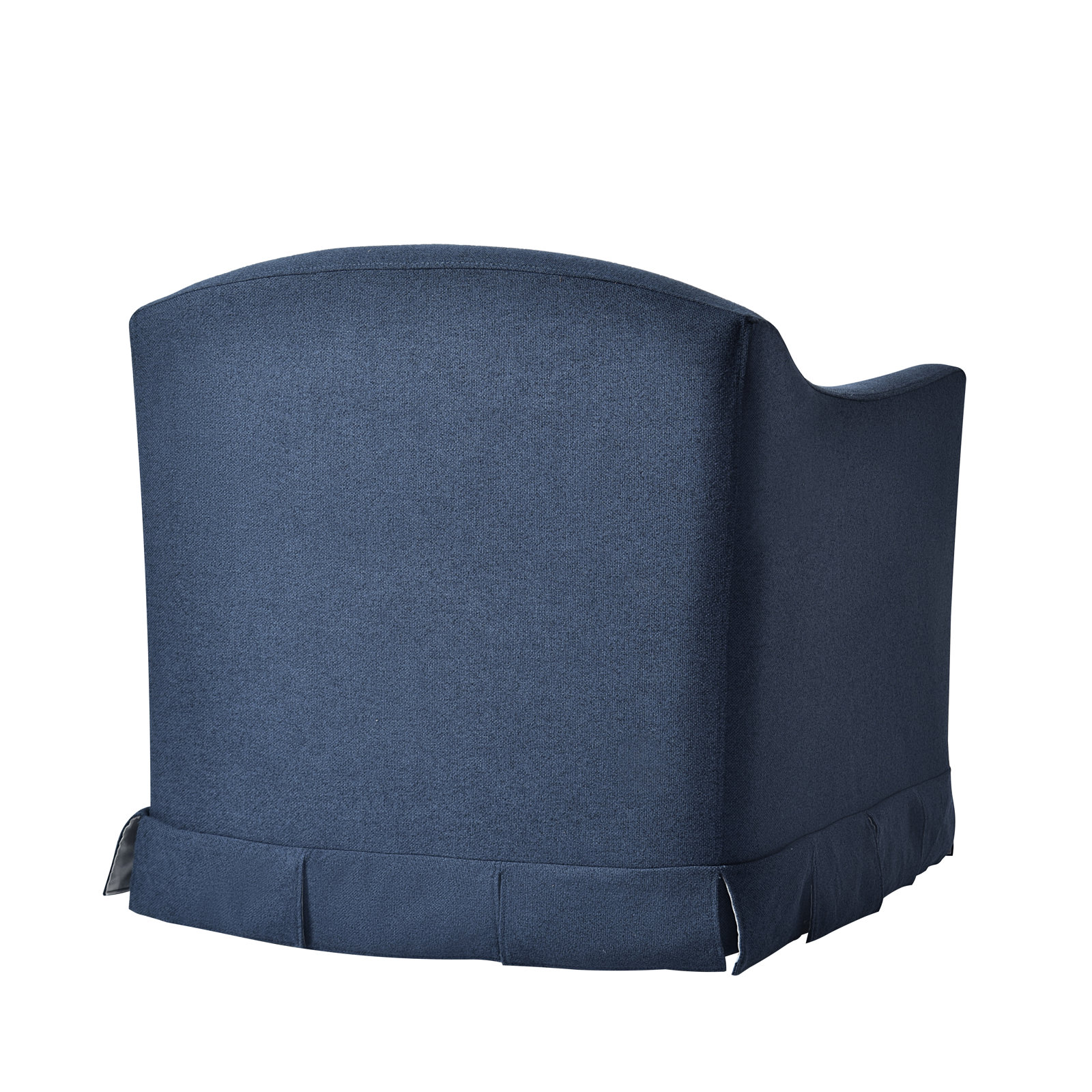Laurel Foundry Modern Farmhouse® Mcgee Swivel Chair, Navy Polyester