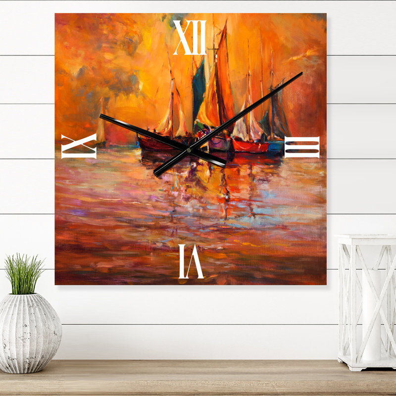 Metal Wall Clock, Small