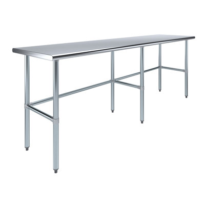 Stainless Steel Open Base Work Table