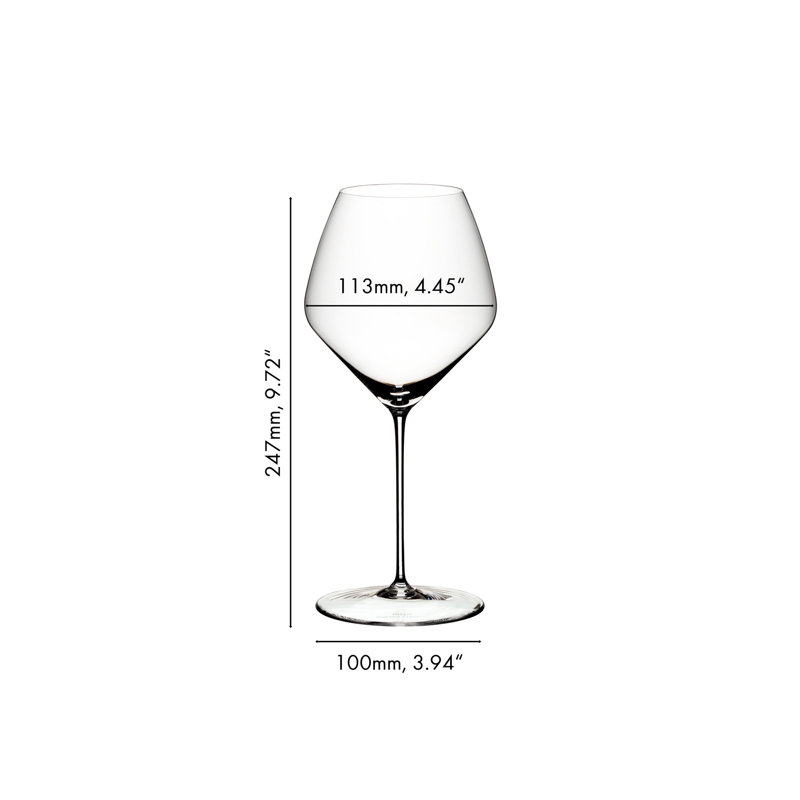 Verre à vin RIEDEL Pince Noir / Nebbiolo (Pay 3 Get 4) (ensemble de 4)
