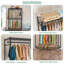 Onaleigh 76.8" H x 29.5" W Rolling Clothes Rack
