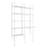 Hitch Metal Base Leaning / Ladder Desk-15882570-15882575