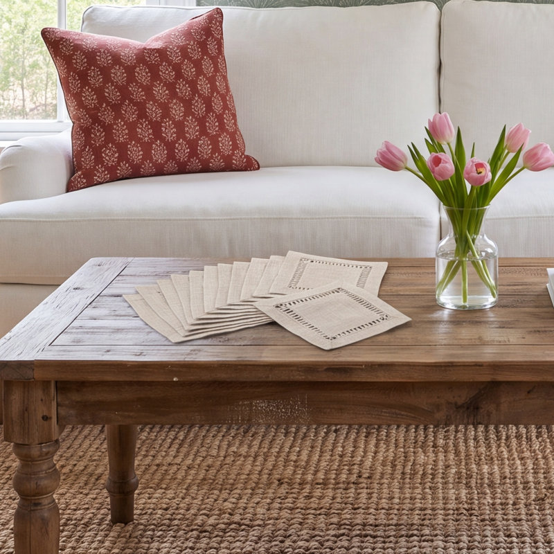 Cowen Square 12 Piece Coaster Set