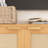 70" Tv Stand (Fits 80" Tvs) - Rattan Doors, Storage & Cable Holes