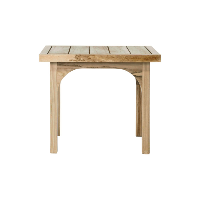 Serenique Outdoor Square Teak Side Table