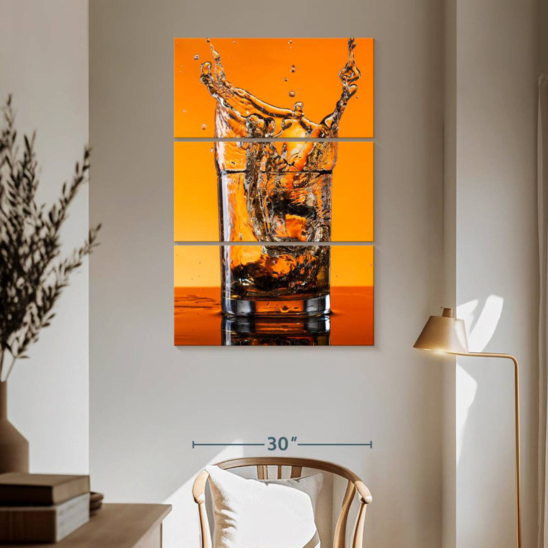 Yarlin Whiskey Splashing In Glass