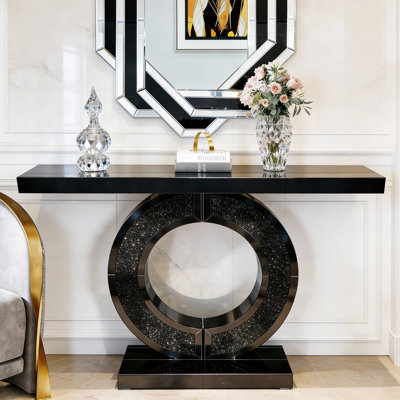 Console en O avec miroir