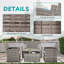 Ensemble de canapés modulaires d'extérieur 4 pièces-1544772319-1544772305