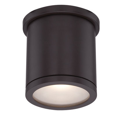 Plafonnier encastré tube 1 lumière 5 po