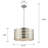 3 - Light Chrome Lantern Pendant