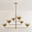 Lustre en laiton patiné Troy Lighting August-114642112-114642114