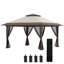 Pavillon de jardin avec filet Outsunny 13 pi x 13 pi avec filet