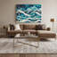 Art mural sur toile bleu Coastal Coastal Zodiac Plus-747329517