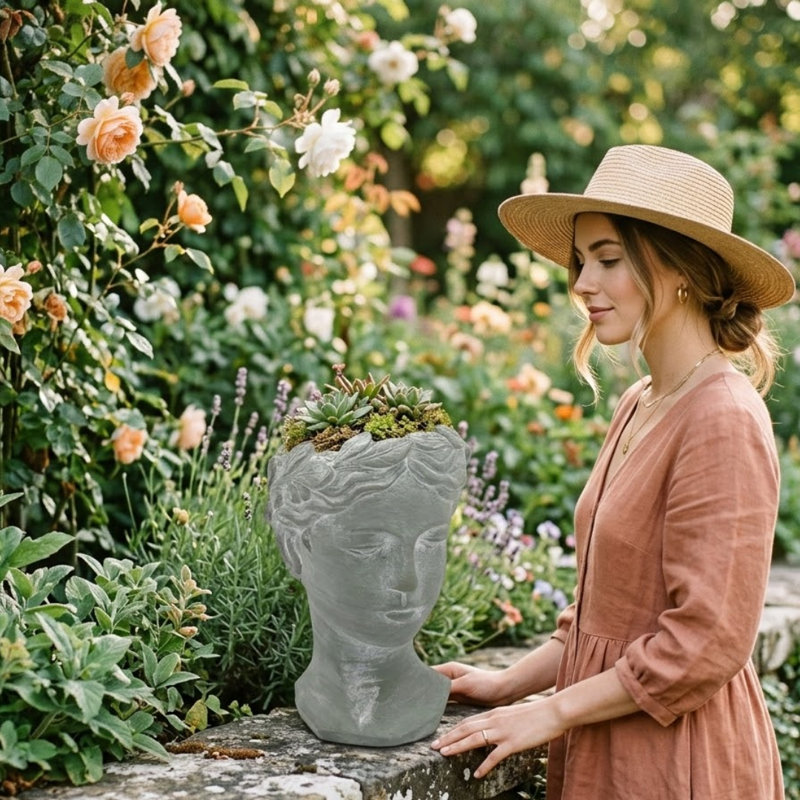 Pot Planter, Grey