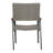 Dining Chair - Grey Patio Chair With Trendsetting Charm Outdoor Dining Contemporary Mesh Seating