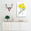 Yellow Tickseed Flowers - Wrapped Canvas Painting-55319829