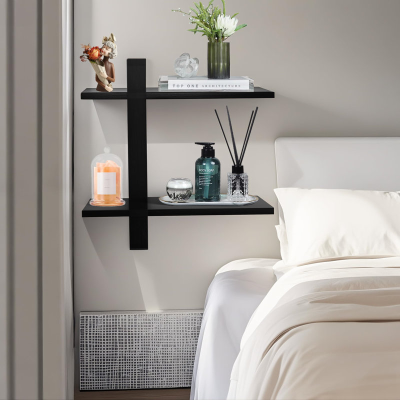 Floating Shelf, Black