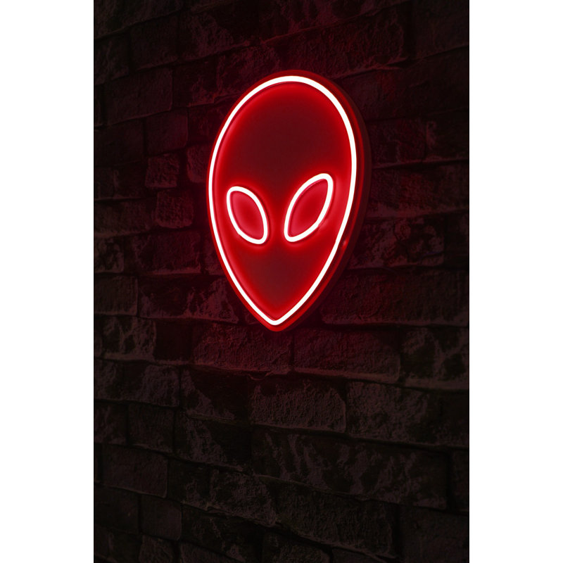 Flexible Red LED Neon Strip Light, Waterproof (IP67), 12V DC, 12.5 x 11.8 x 1.2 inches | 470 Lumens, 3500K Warm White Glow | PVC Foam Template, Perfect for Home Décor & Party Lighting | Easy to Install