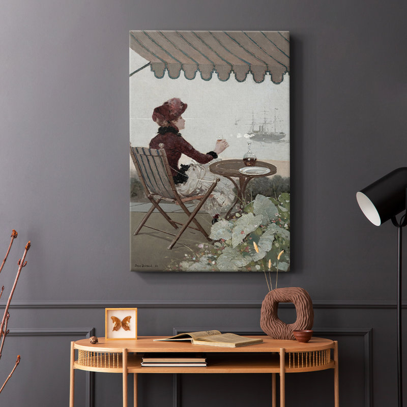 Impression de portrait rétro L III - galerie Cavas, H 27 po x l 18 po