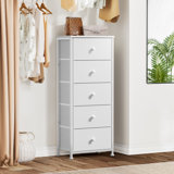 Commode 5 tiroirs, commode de chambre à coucher Ojaswi
