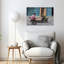 Traditional Street Chess Abstract Contemporary Wall Art Print 1 Piece Wrapped Canvas Wall Art-1247314992