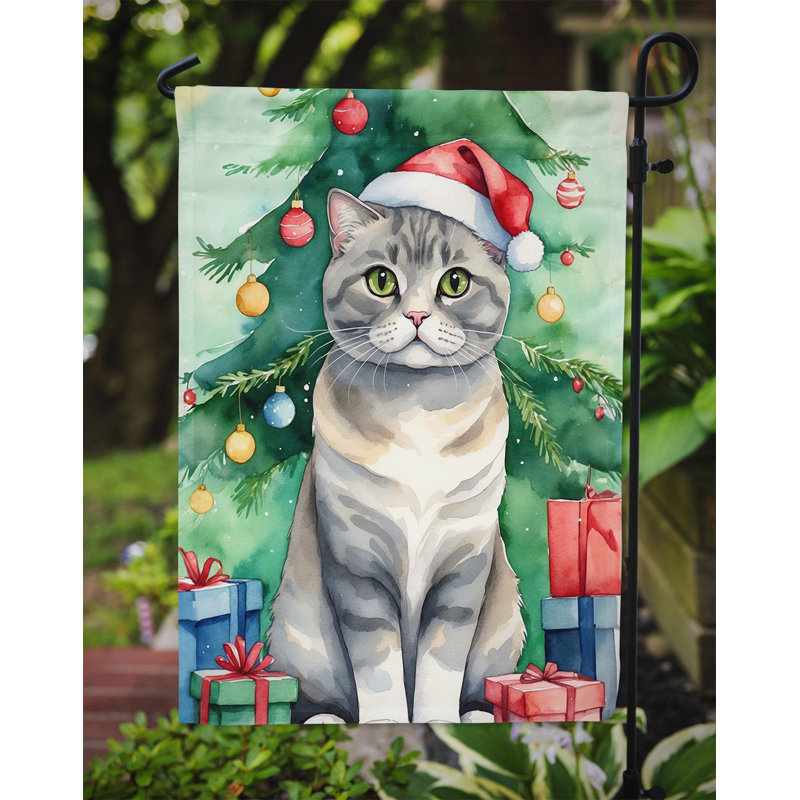 Drapeau de jardin Pixie Bob, Scottish Fold