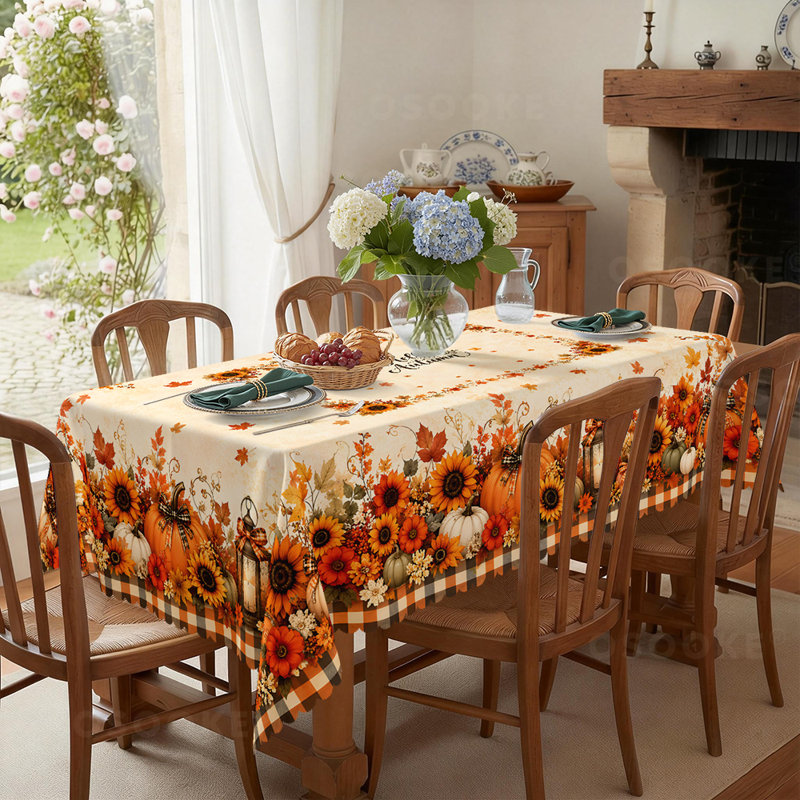 Nappe Hello Autumn, Rond - 60 po