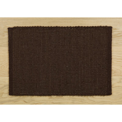 Solid Colour Wool Area Rug