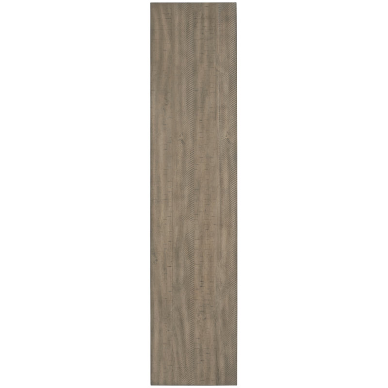 Transitional 72" Reclaimed Wood and Iron-tone Long Counter Table