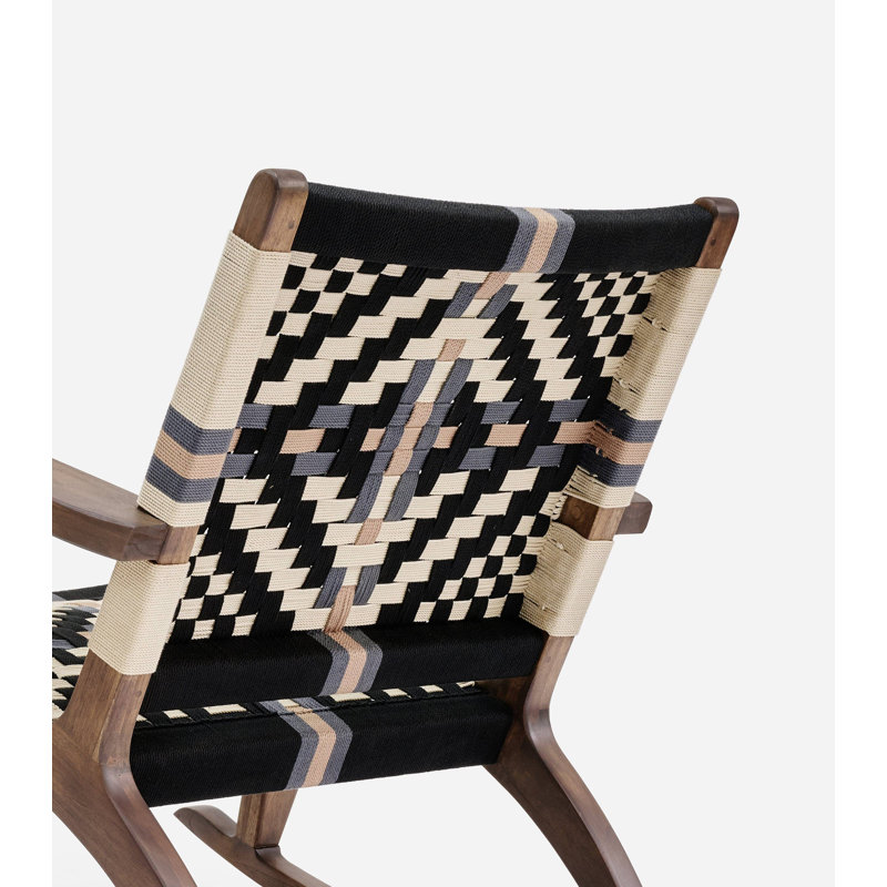 Masaya Rocking Chair, Colonial, Walnut