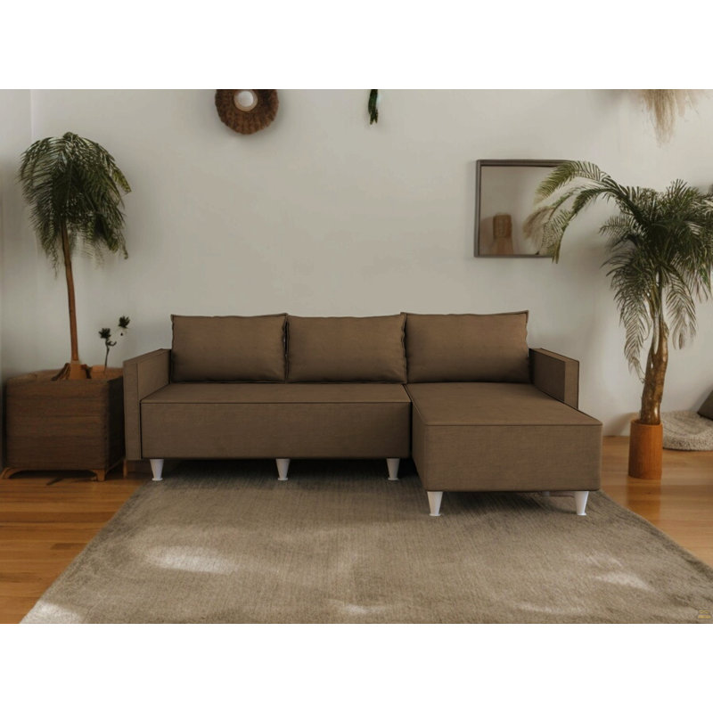 Aybuke Sectional, Brown